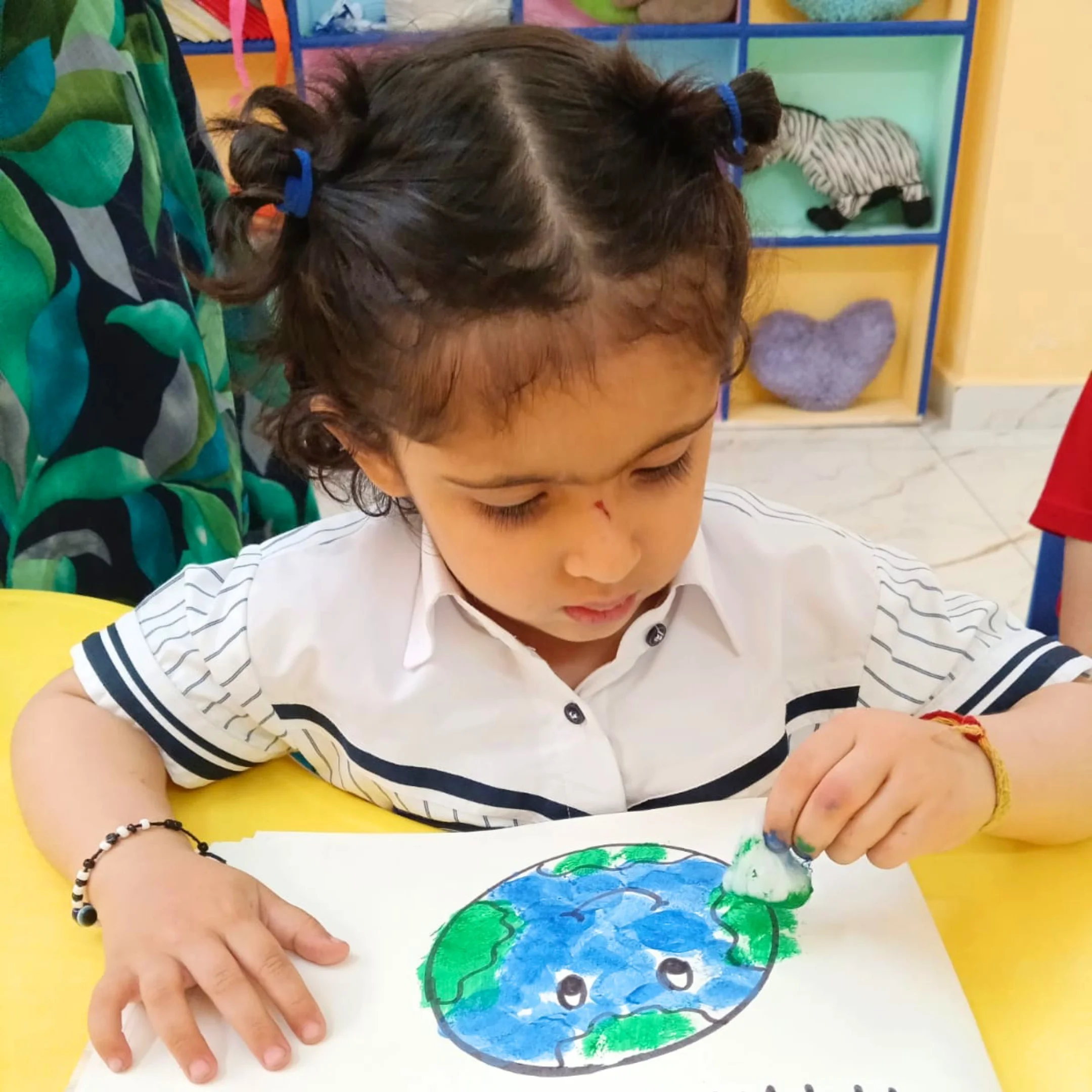 Happy moment at Stellar Global School
